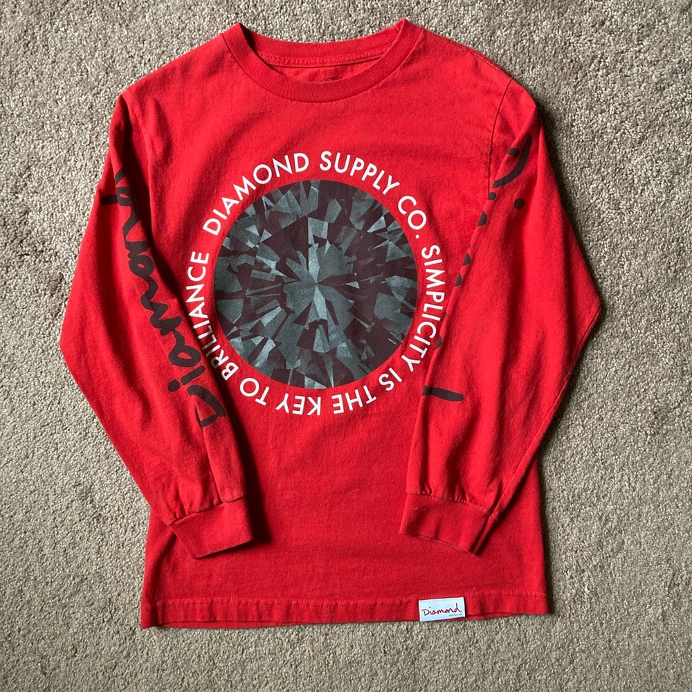 Diamond Supply Co Long Sleeve Tee